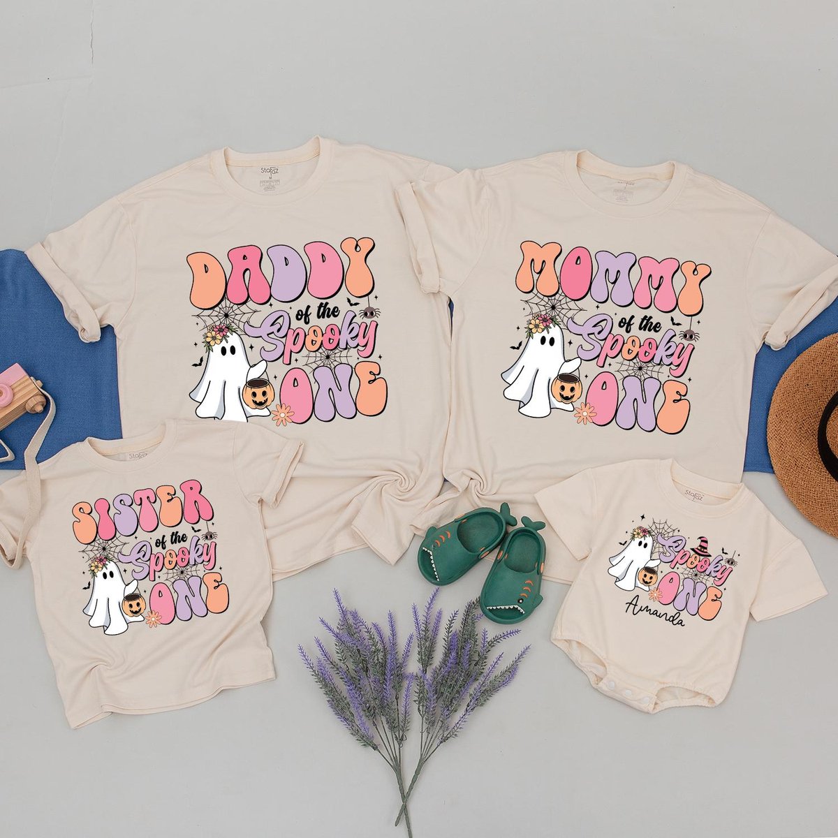 Personalized Spooky One Birthday Shirt Mommy and Me Shirts Halloween 1st Birthday first birthdaySpoo 176