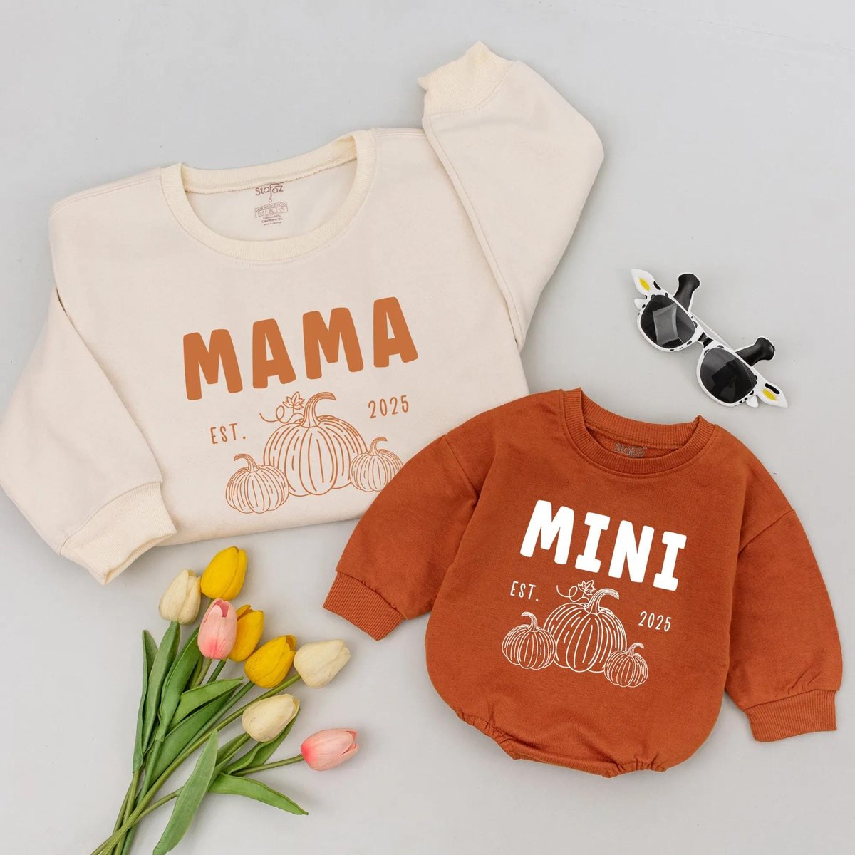 Pumpkin Birthday Family Matching Sweatshirt Fall 1st Birthday Pumpkin 1st Birthday Outfit Mommy Me T 436