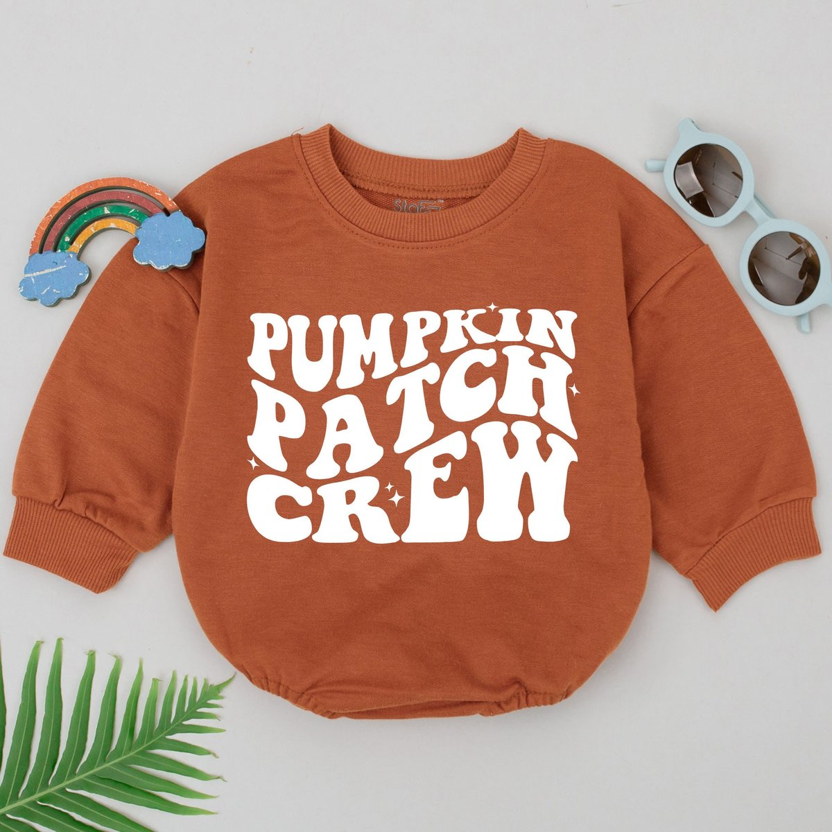 Pumpkin Patch Crew Romper Thanksgiving Outfits Pumpkin Season Fall Outfit Baby Shower Gift Halloween