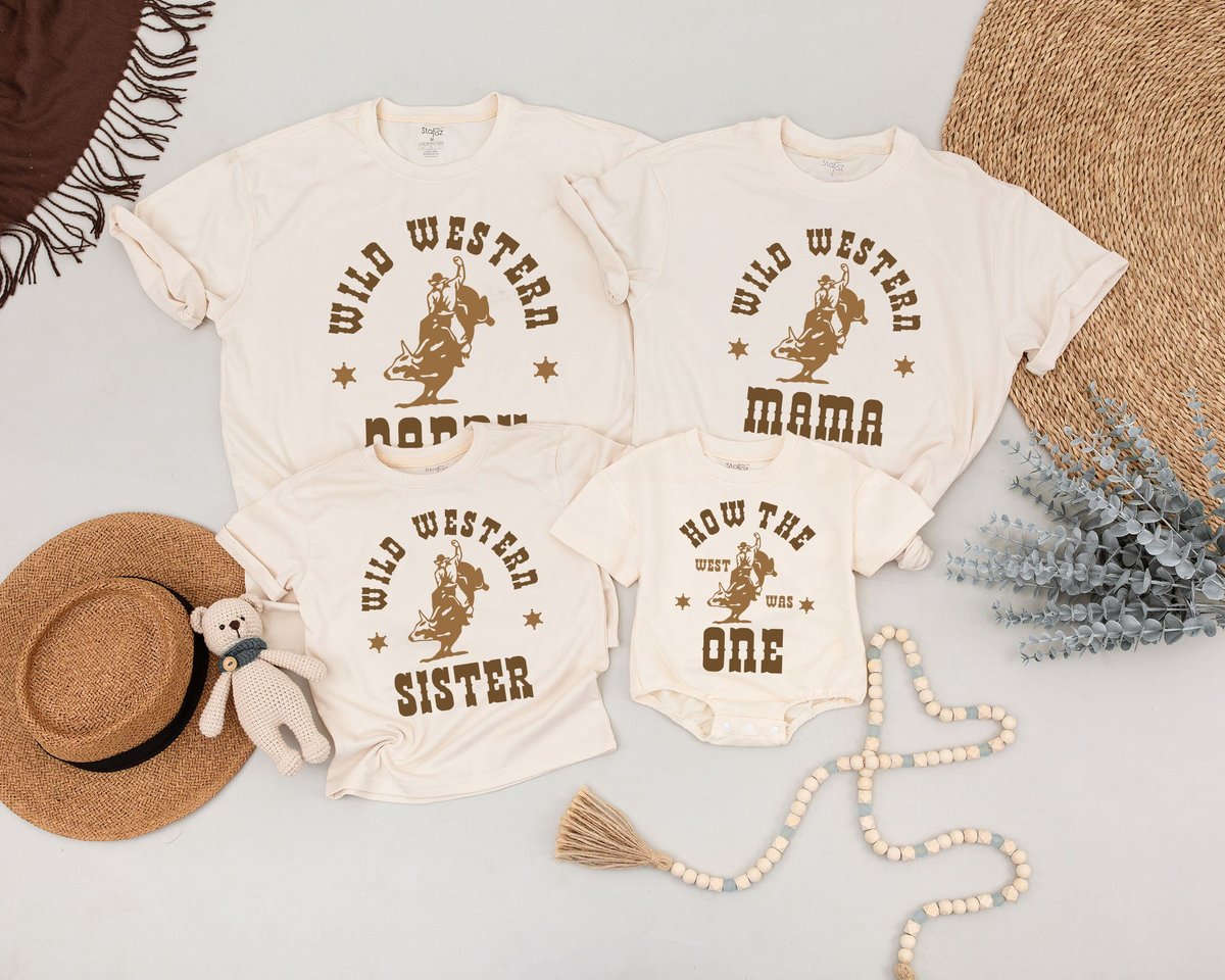 Retro Western Shirts How The West Was One Birthday Outfit Cowboy 1st Birthday Western Birthday Shirt 171