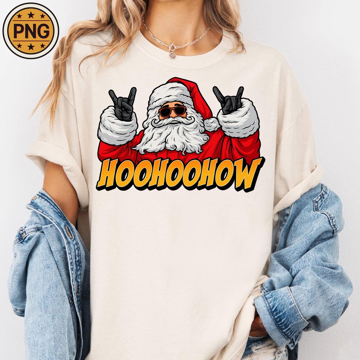 Rockin' Santa Claus Png Hoohoohow Png Santa With Shades Png Badass Santa Png Cool Santa Claus Png M 435