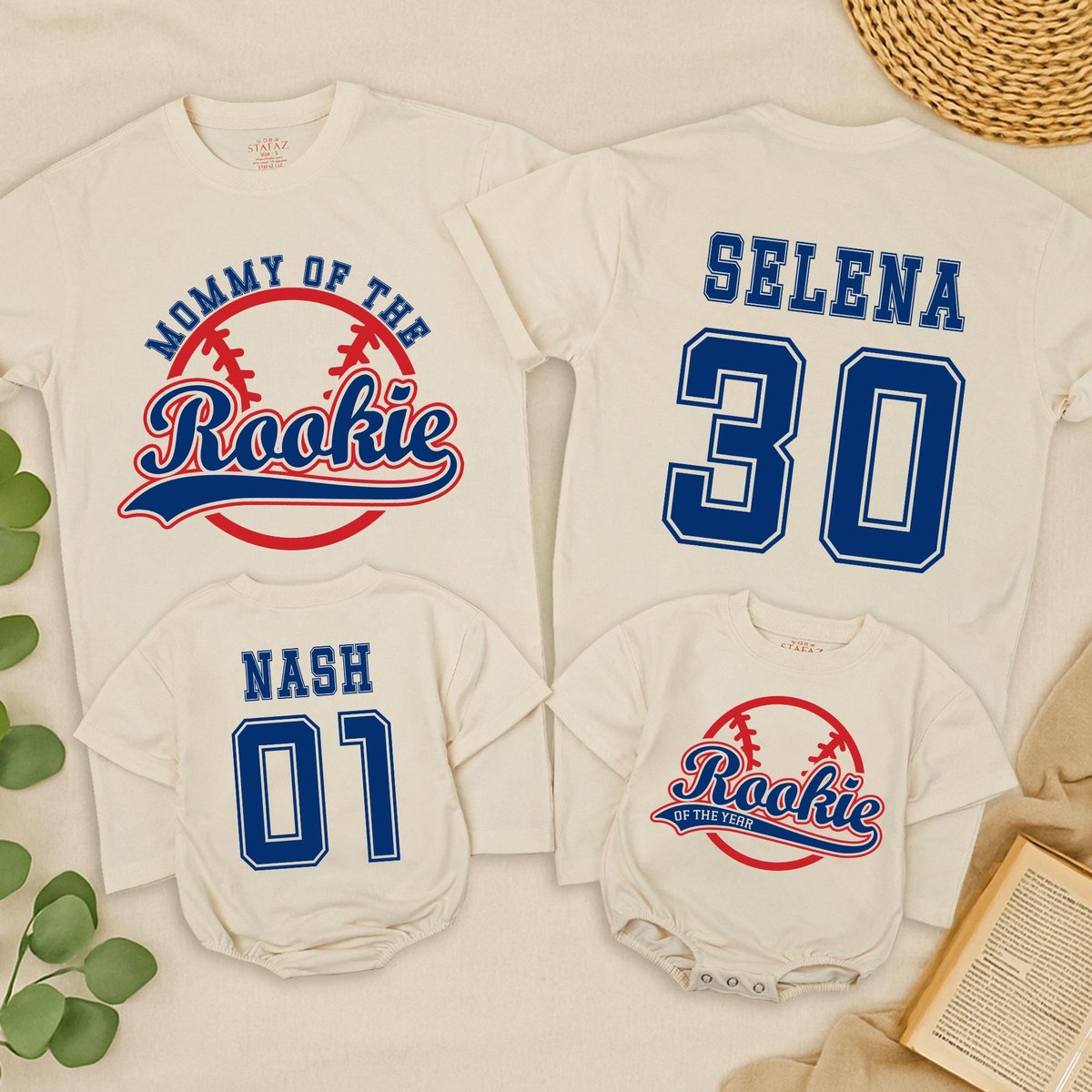 Rookie of The Birthday Shirt Rookie Baseball Birthday Shirt Rookie Family Shirts First Birthday Boy 434