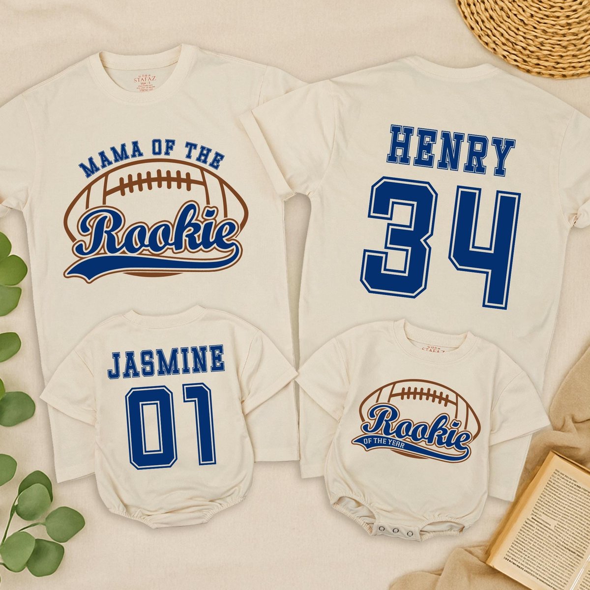 Rookie of The Year Shirt First Birthday Football Shirt Baby Football Tee Football Birthday Outfit Ro 434
