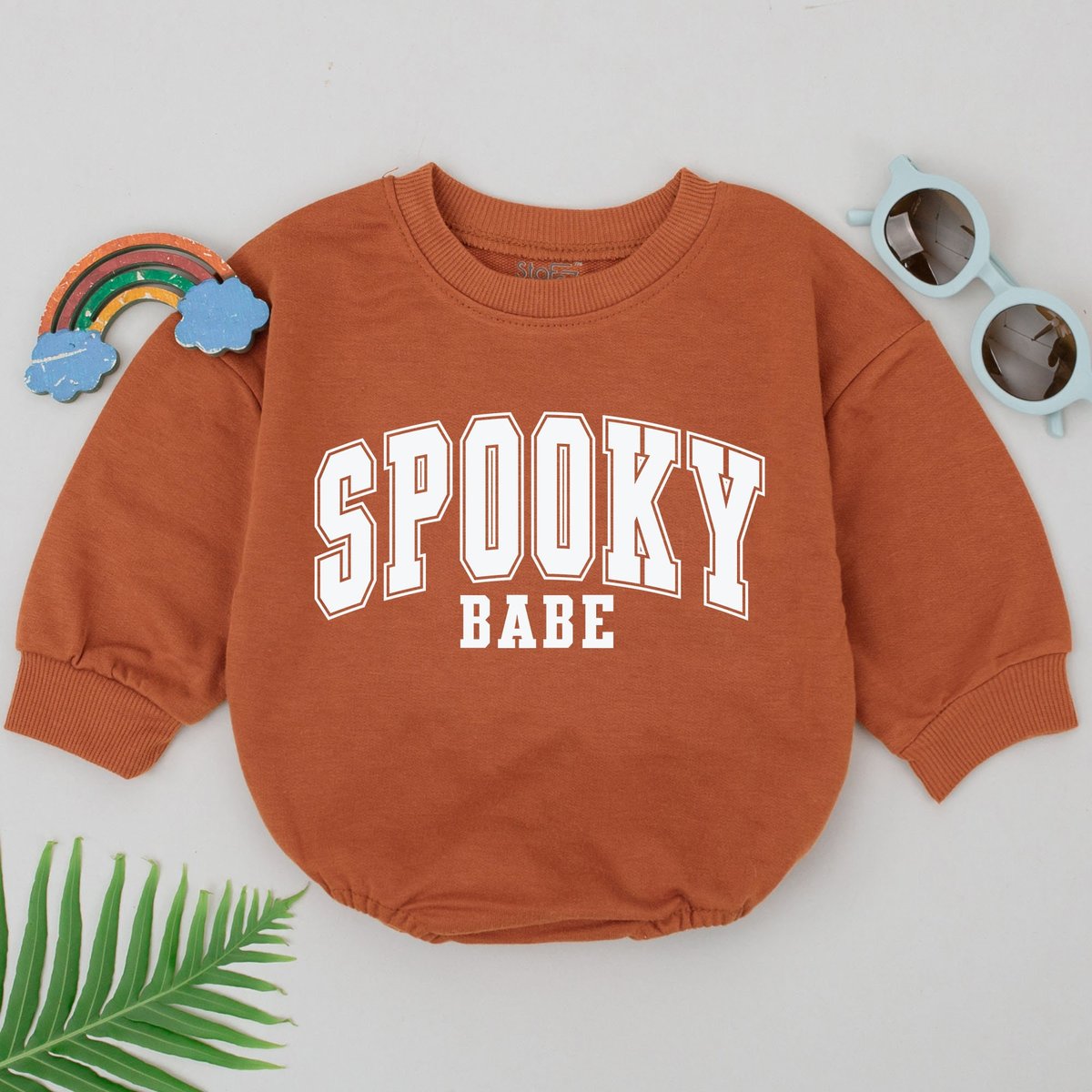 Spooky Babe Romper First Halloween Romper Halloween Costume Fall Baby Shower Gift Baby Boo Outfits N