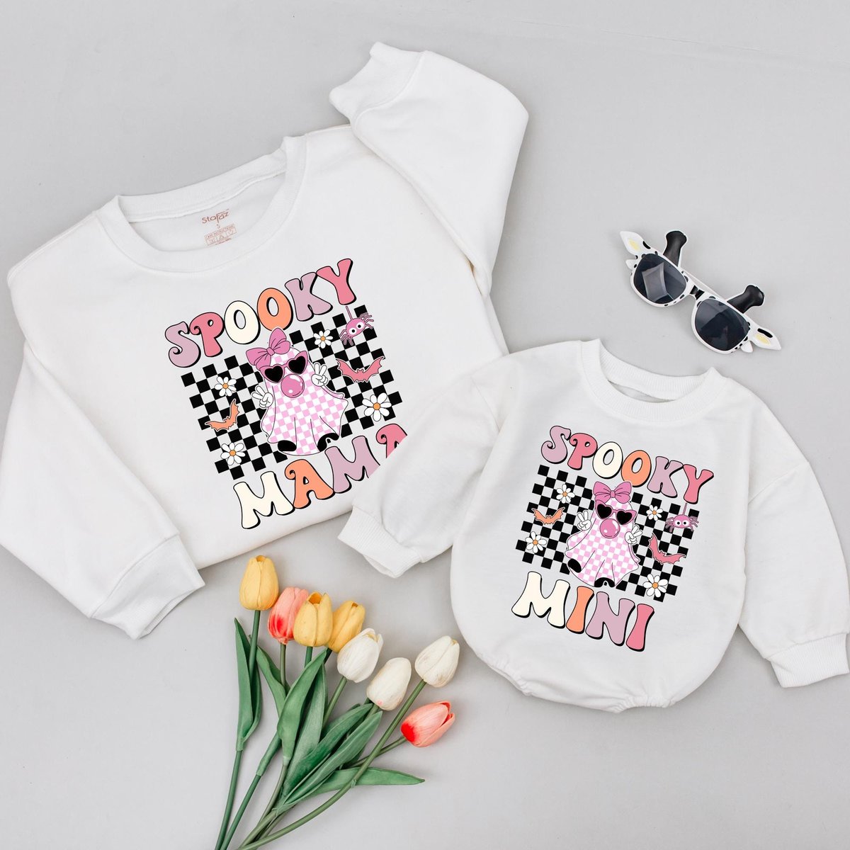 Spooky Mama And Spooky Mini Shirt Halloween Mommy And Me Shirt Mom And Baby Shirt Matching Mommy And 435