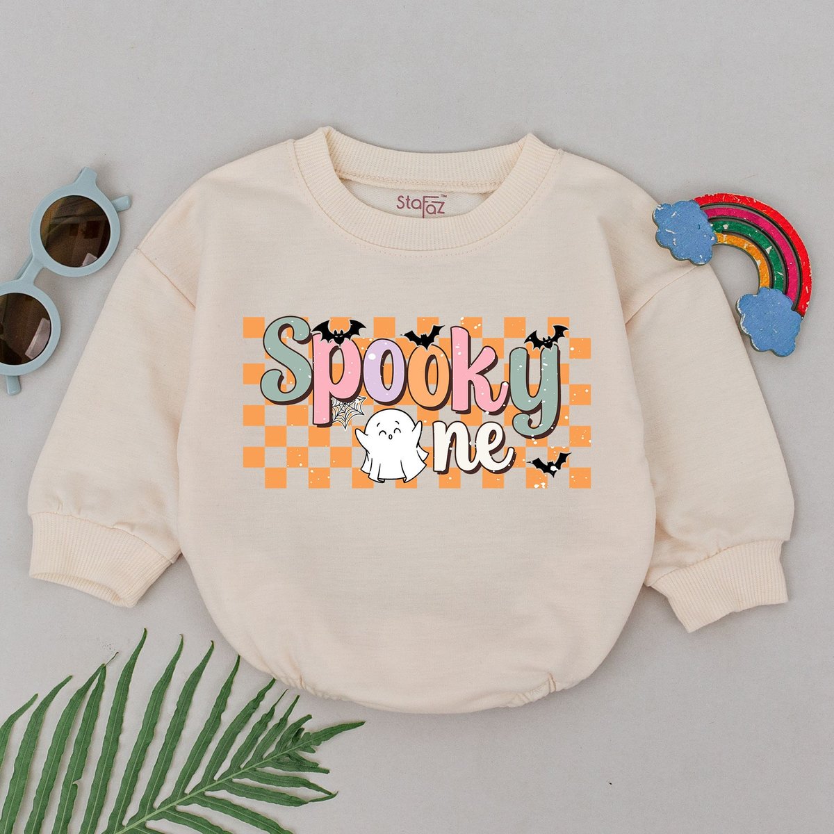 Spooky One Birthday Baby Romper 1st Birthday Halloween Romper Halloween Costume Baby Shower Gift Bab