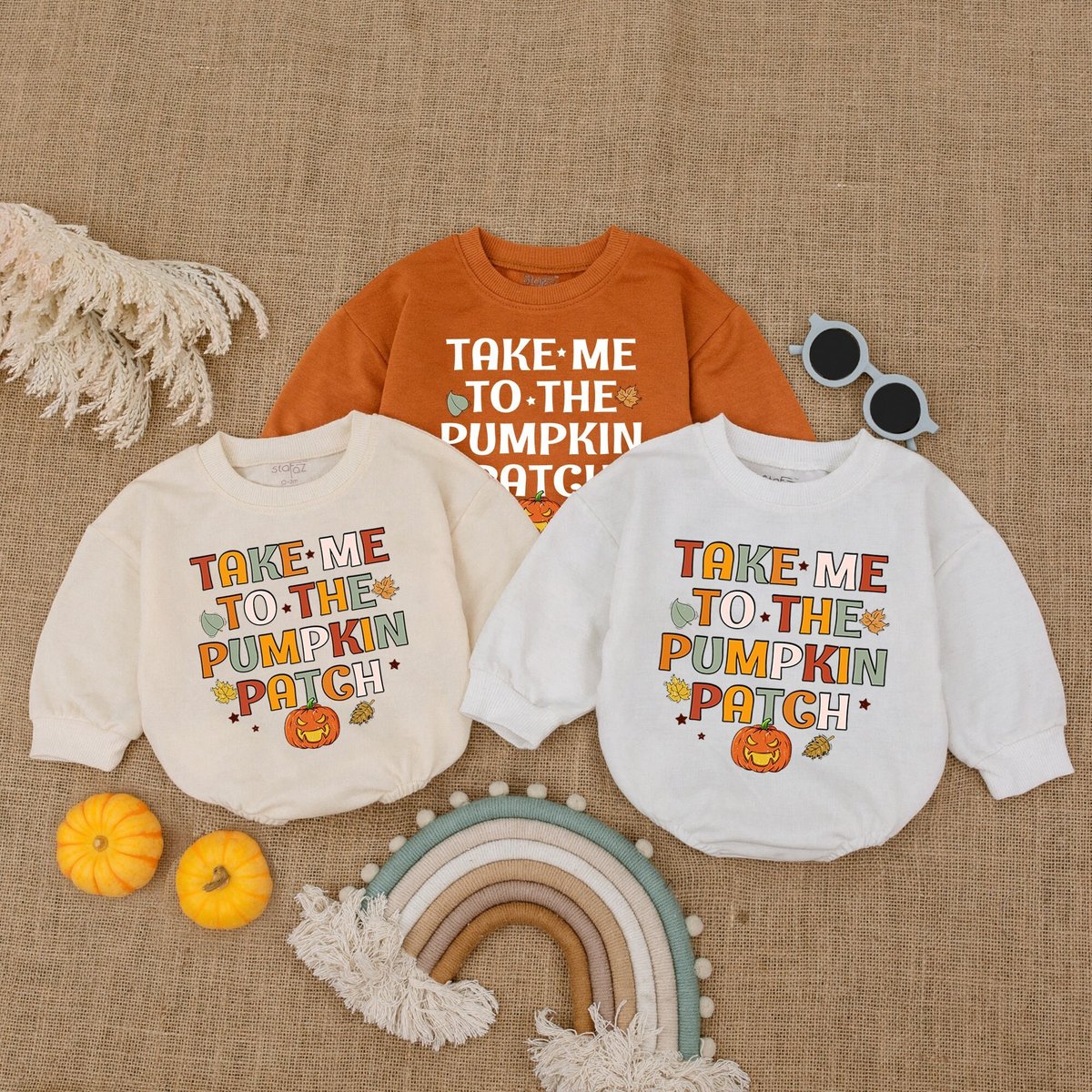 Take me to the pumpkin patch Bubble Romper 1st Thanksgiving Baby Outfit Pumpkin Bubble Romper Fall B 176