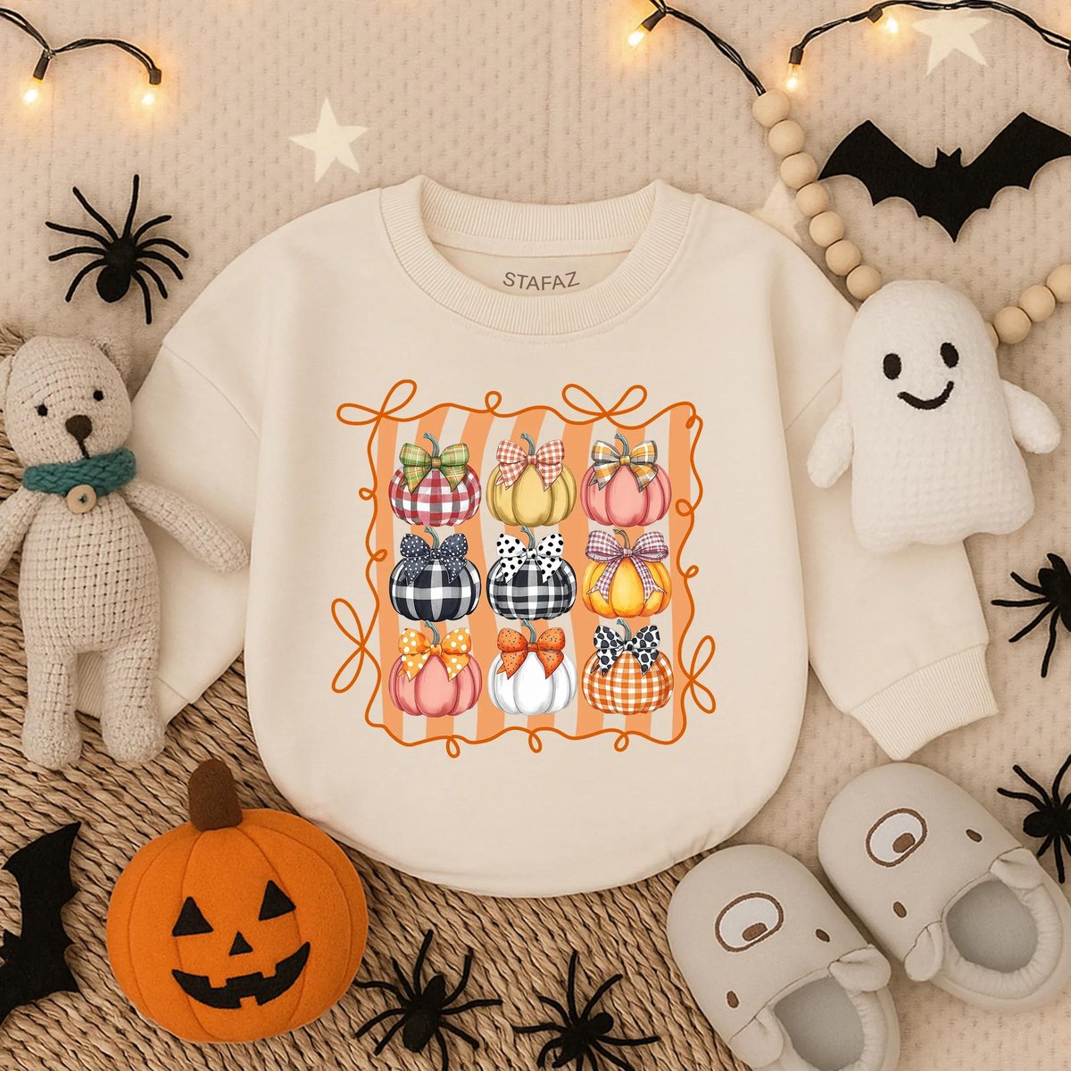Thanksgiving Pumpkin Bow Baby Romper Fall Toddler Girl Outfit Cozy Baby Clothes Cute Thanksgiving Gi