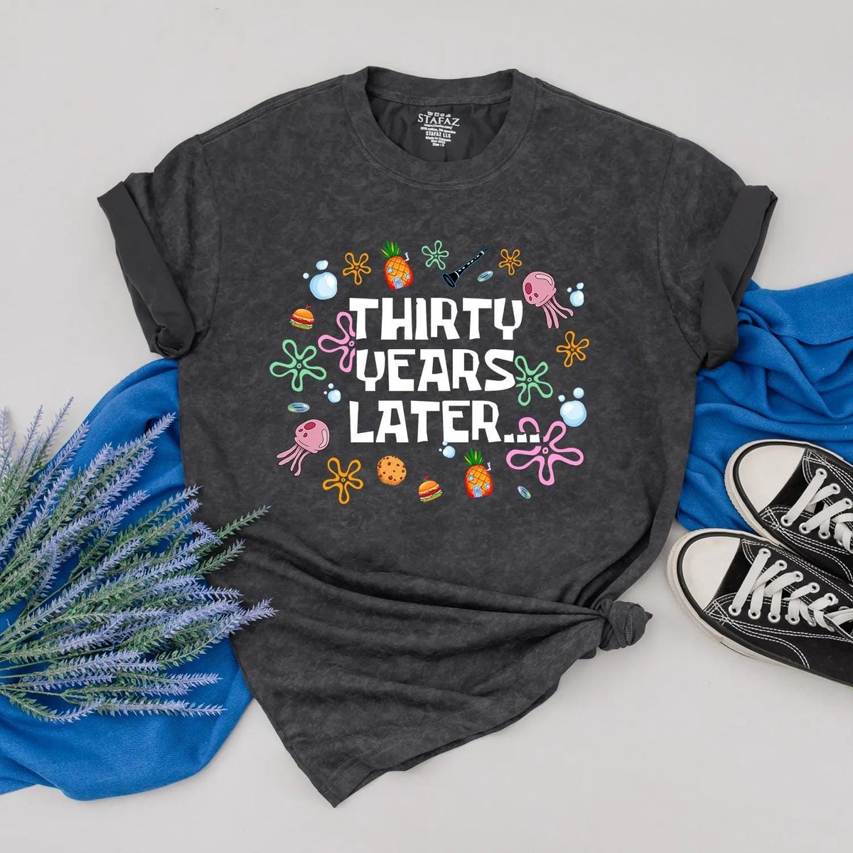 Thirty Years Later Shirt Funny 30th Birthday Tee Cute Outfit for 30th Birthday Party Gift for Friend 433