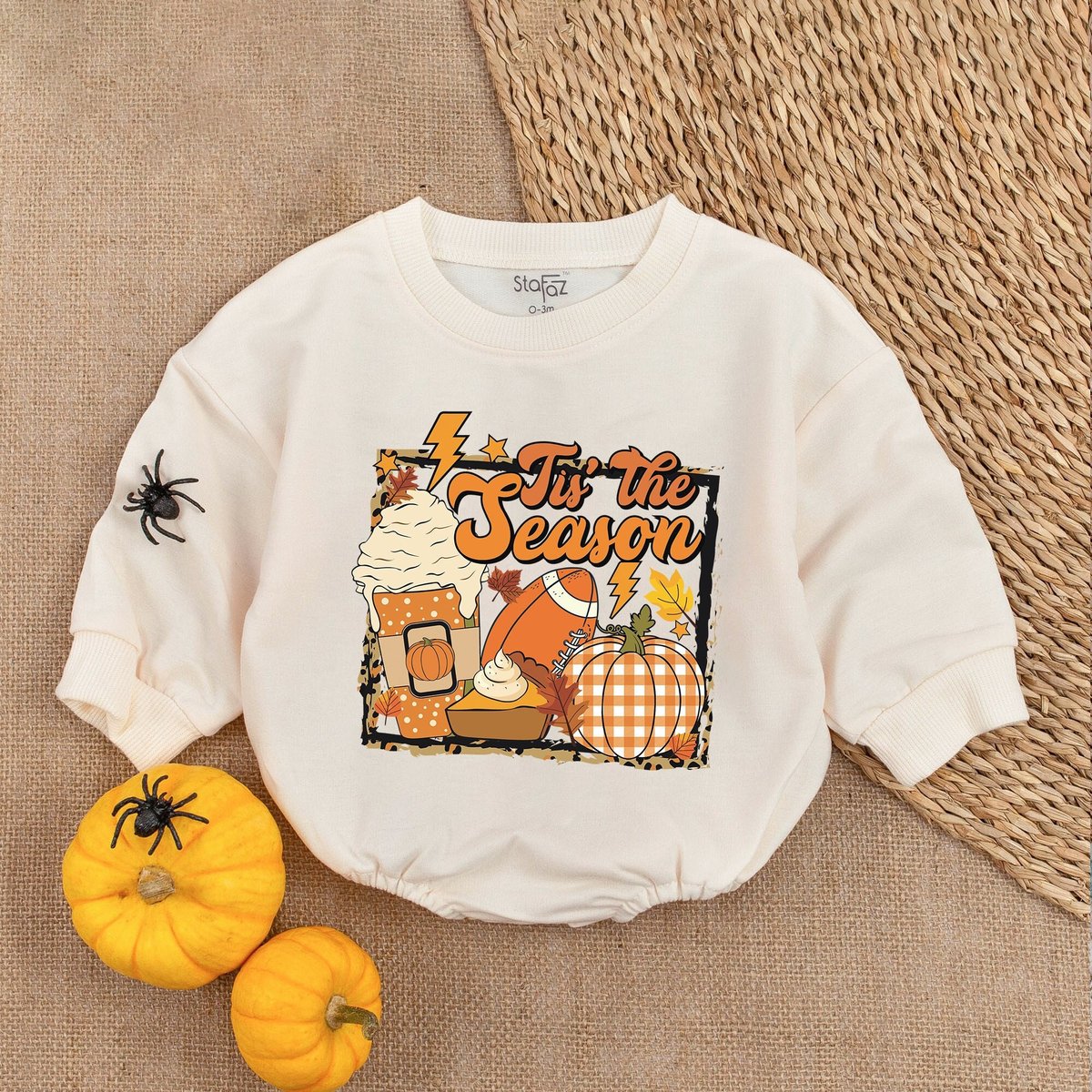 Tis The Season Football Romper First Thanksgiving Baby Outfit Thanksgiving Baby Girl Clothes Fall Ba 177