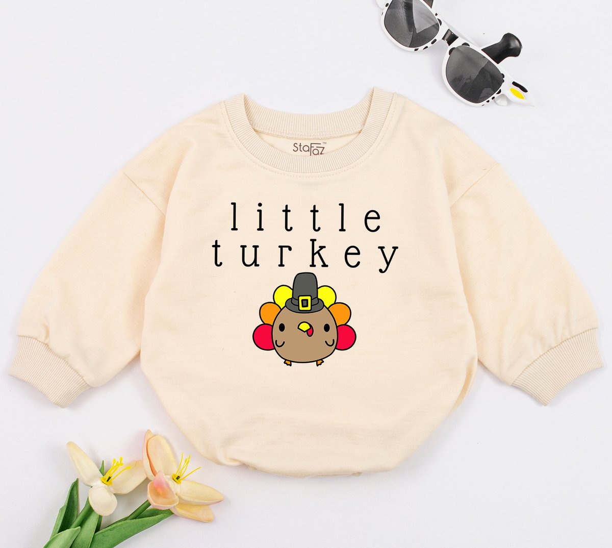 Turkey Baby Romper Thanksgiving Baby Outfit Funny Baby Clothes First Thanksgiving Outfit Turkey Day 153