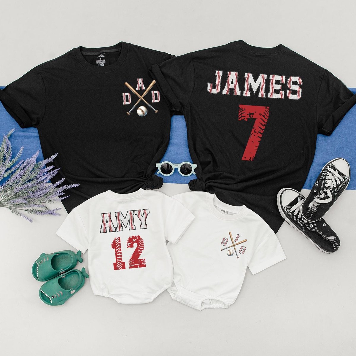 Two sided Baseball Shirt Custom Baseball Shirt Baseball Team Shirt Mommy and Me Shirts Baseball Seas 186