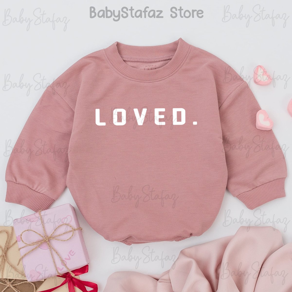 Valentine's baby outfit Loved Valentine Baby Romper Valentines day baby girl outfit Valentines baby 163