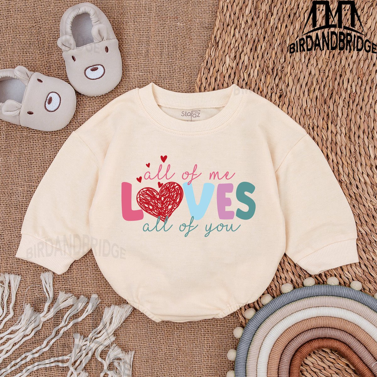 Valentine's Day Baby Outfit Sweatshirt Bubble Romper Baby Boy Clothes Valentine For Baby
